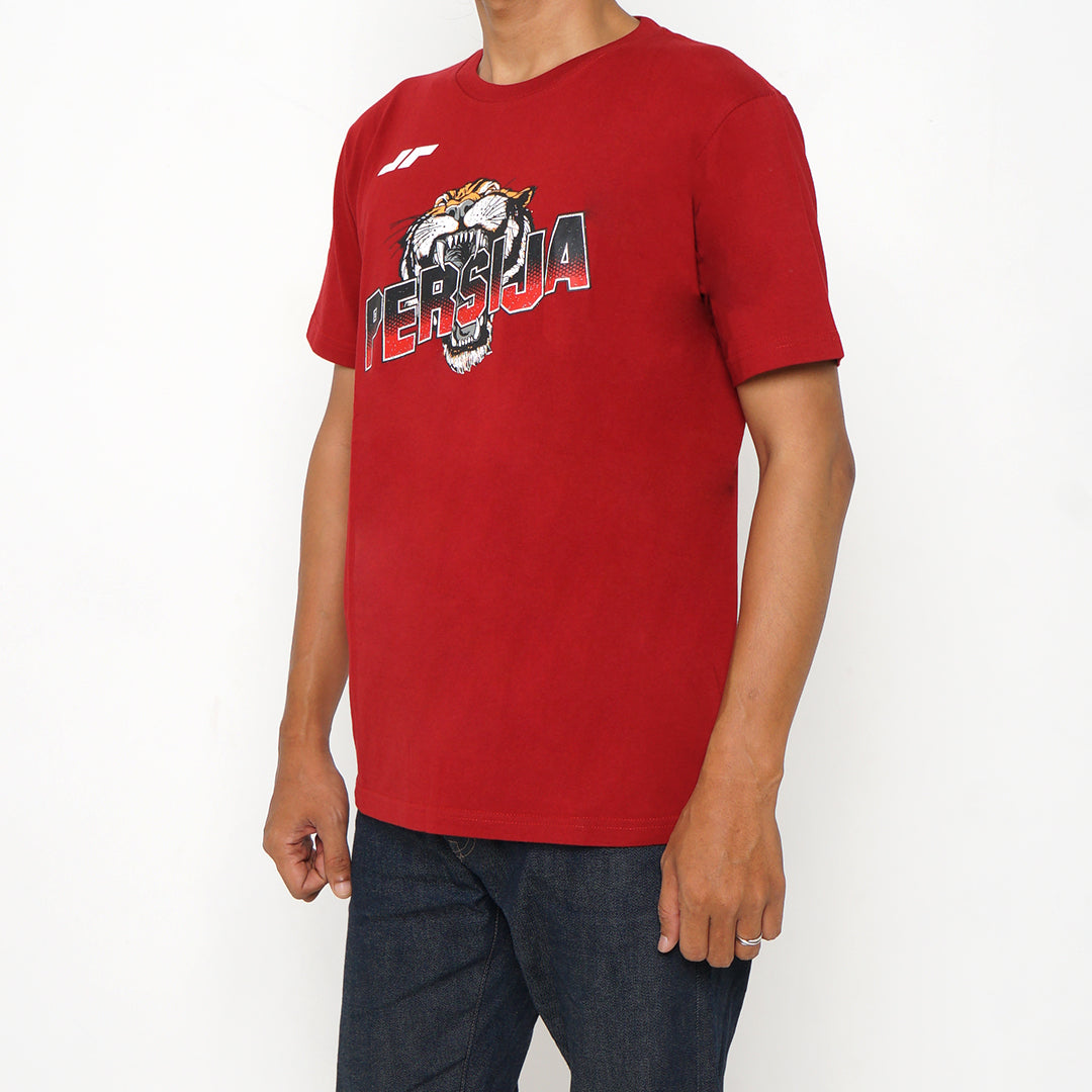 Juaraga Persija T-Shirt - 23 T-Shirt Tiger Bite - Merah Maroon