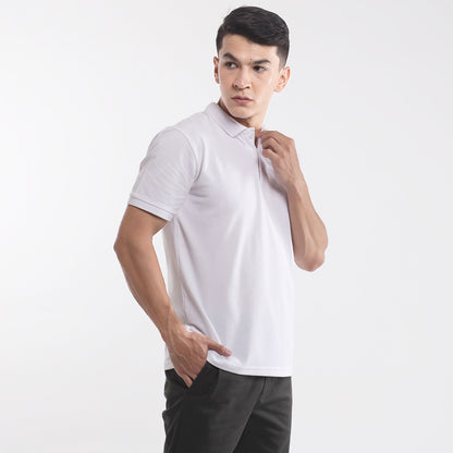 Juaraga Polo Shirt - Pria JR Signature  - Putih