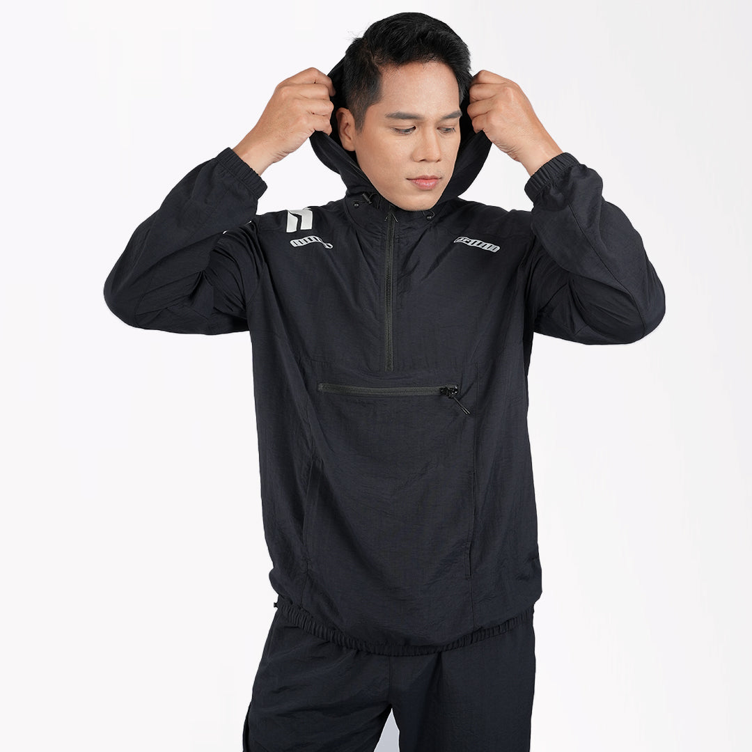 Juaraga Jaket Sport - Pria JR Force - Hitam