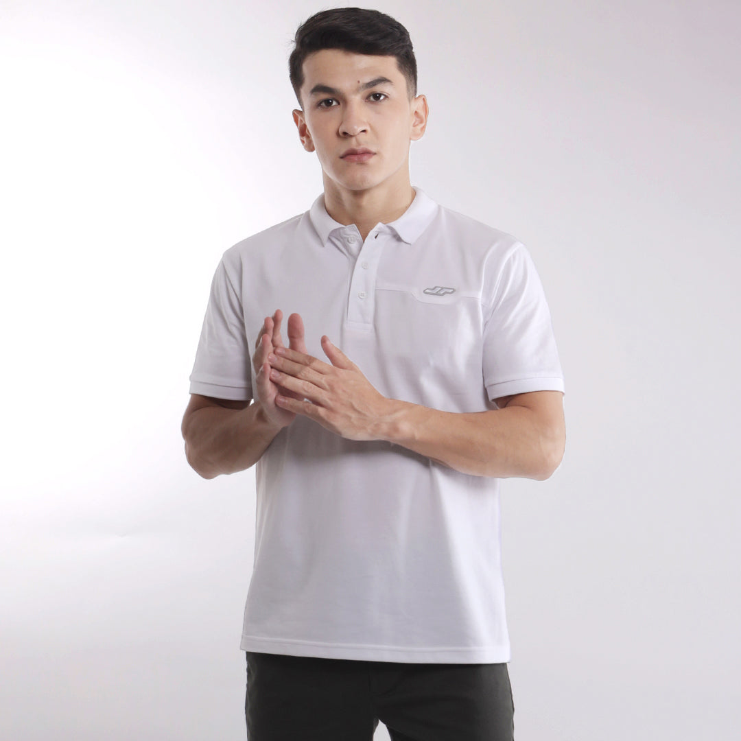 Polo Shirt Pria Signature Putih