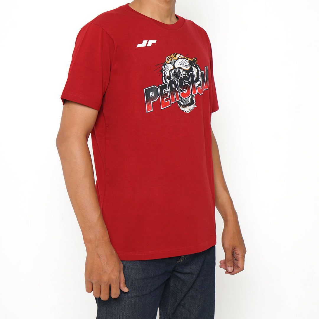 Juaraga Persija T-Shirt - 23 T-Shirt Tiger Bite - Merah Maroon