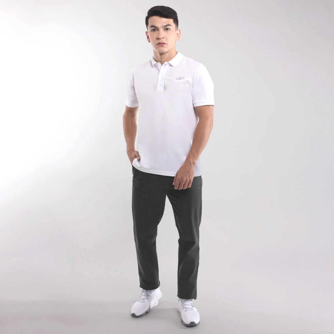 Juaraga Polo Shirt - Pria JR Signature  - Putih