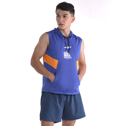 Juaraga Satria Muda Shooting Shirt Hoodie Basket 2023 - Biru