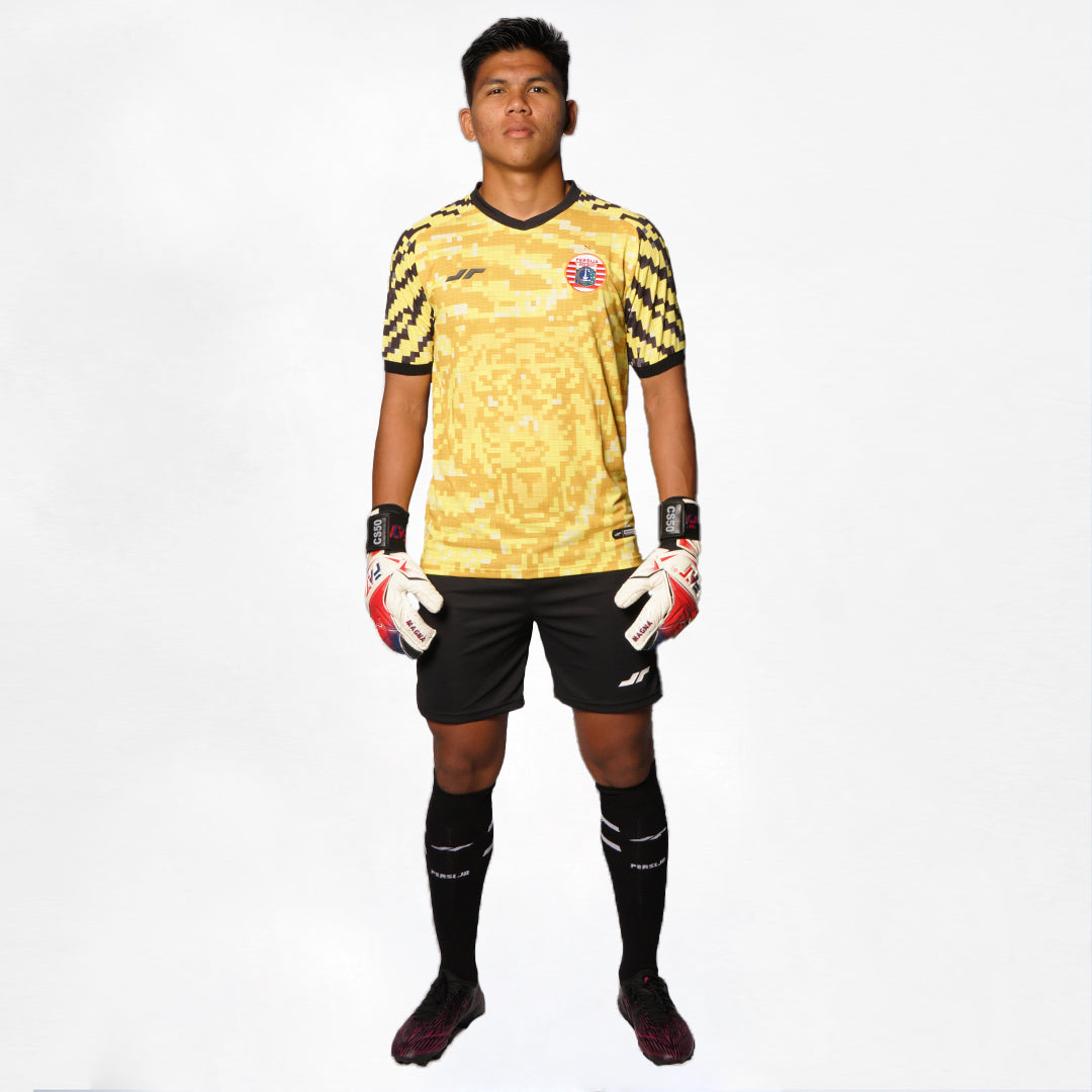 Juaraga Persija Jersey - Pre Season Tiger Pix Goalkeeper Home 2023 - Kuning