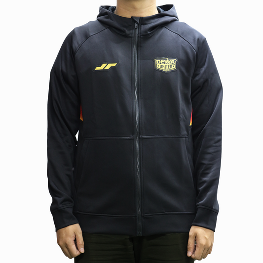 Juaraga Dewa United Jaket Hoodie 2024 - Hitam