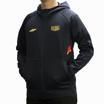 Juaraga Dewa United Jaket Hoodie 2024 - Hitam