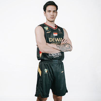 Juaraga Dewa United Jersey Basket - Match Home 2024 - Hitam