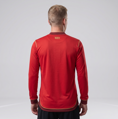 Juaraga Persija Jersey Match Stadium Version 2025 – Long Sleeve Home Merah