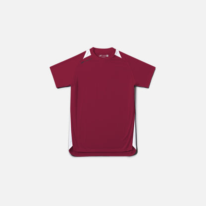 Juaraga Jersey Short Sleeve Pria - Merah Maroon