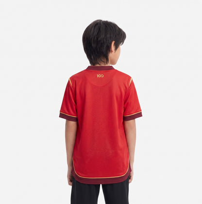Juaraga Persija Jersey Stadium Version ShortSleeve Home 2025 Kids Home - Merah