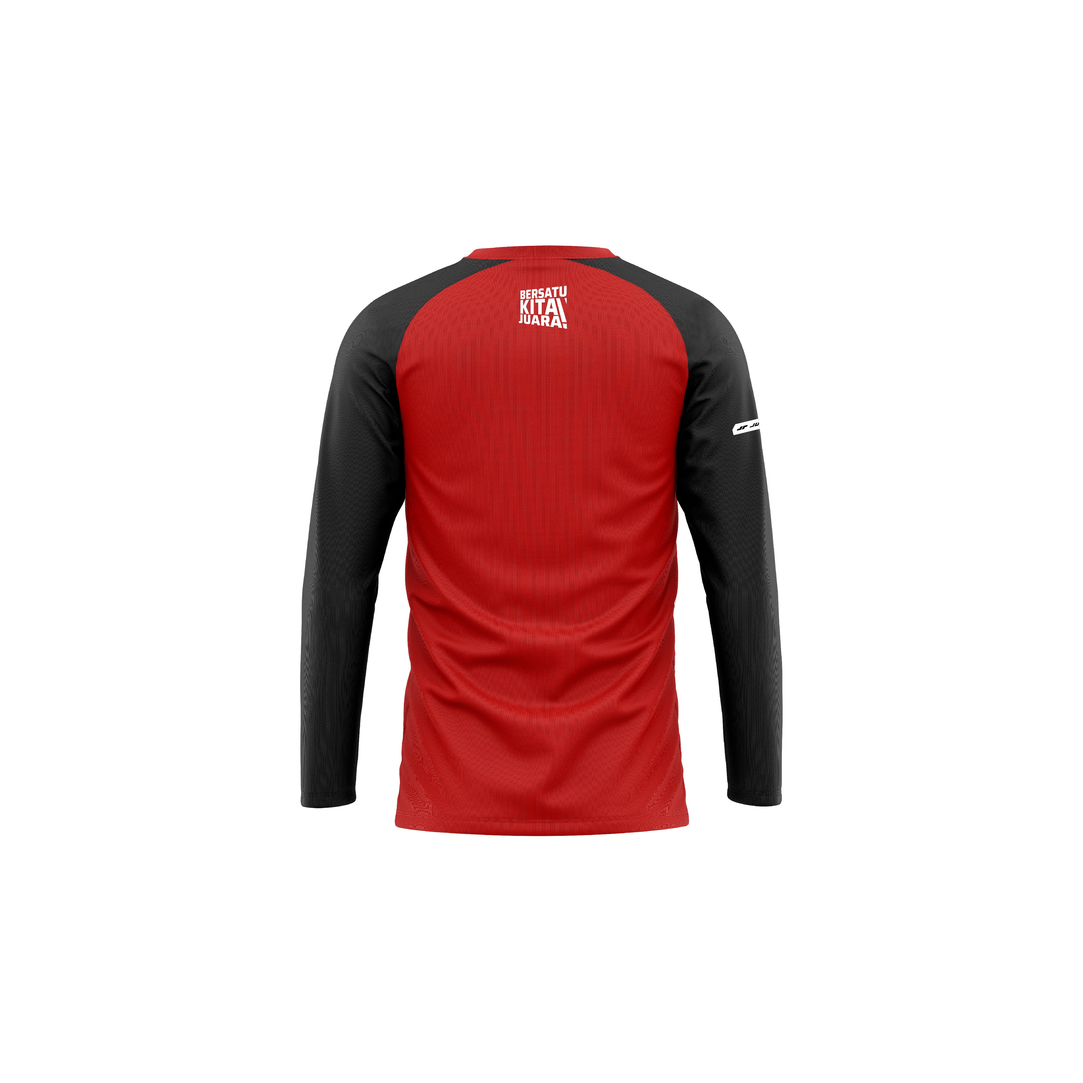 T-Shirt PON XXI 2024 Lengan Panjang - Arena - Merah