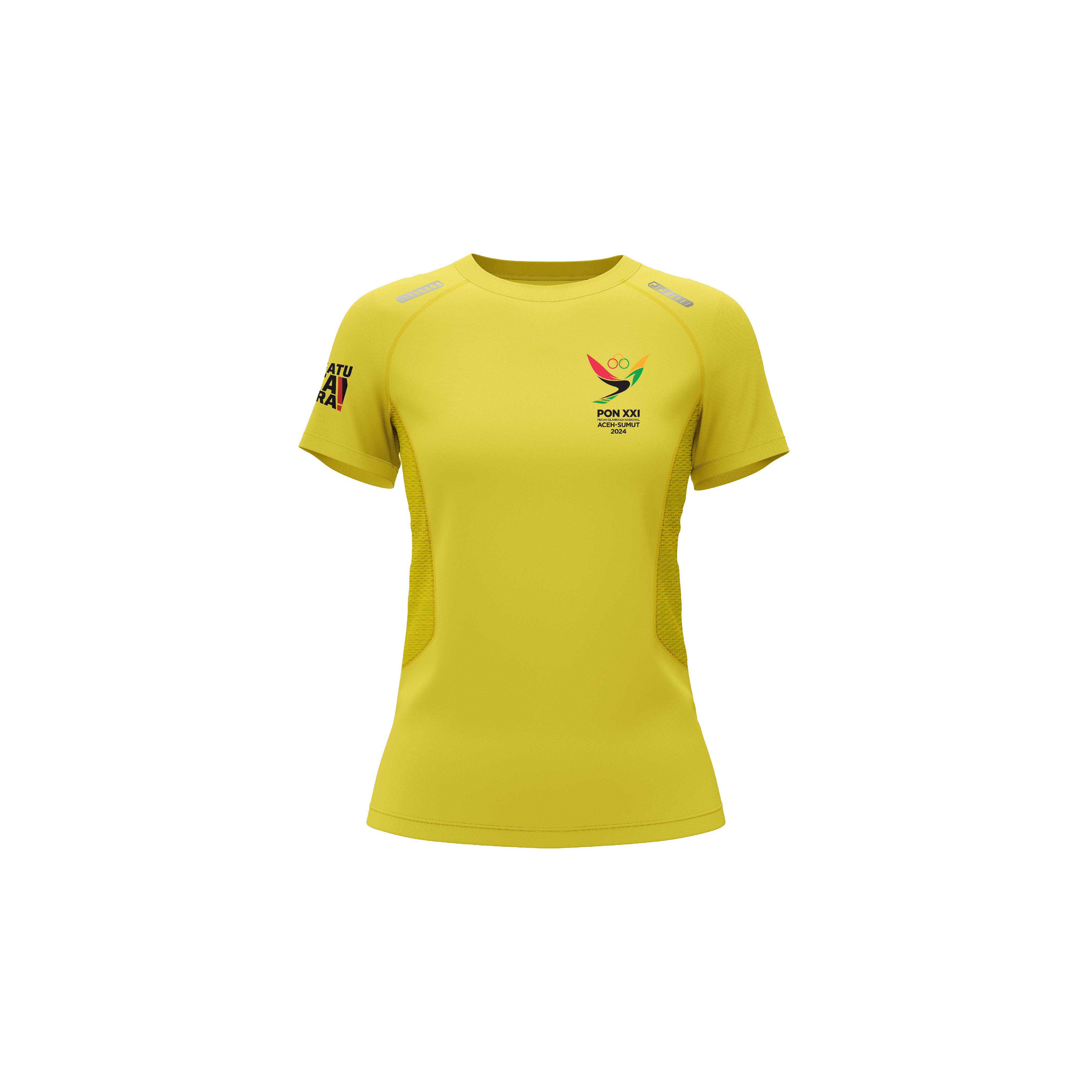 Jersey PON XXI 2024 - Wanita Dinamis - Kuning