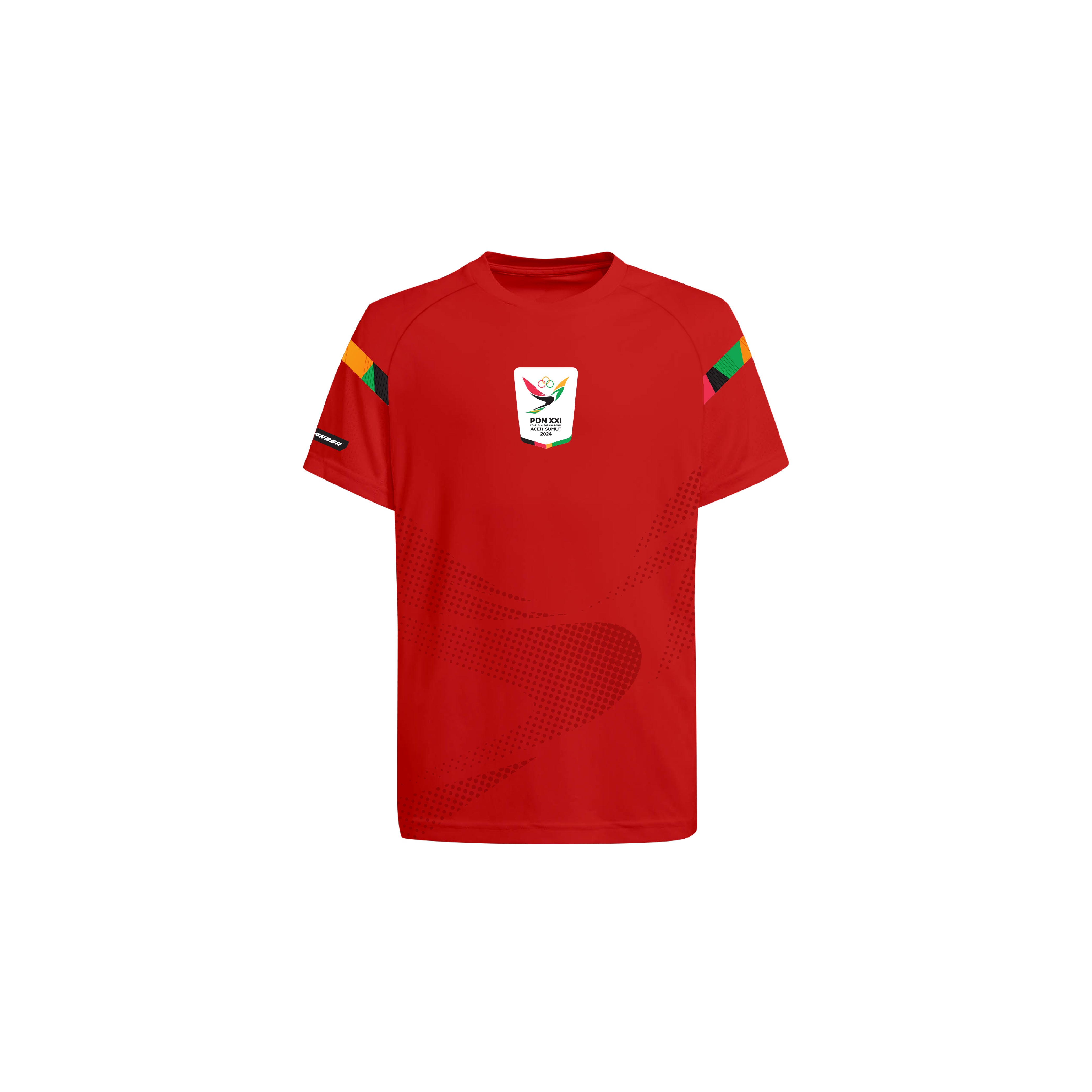 T-Shirt PON XXI 2024 - Enegri - Merah