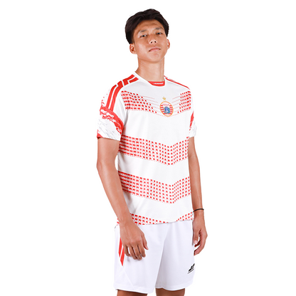 JUARAGA Persija Jersey Pre-Match 2025 Jakarta Core - Putih