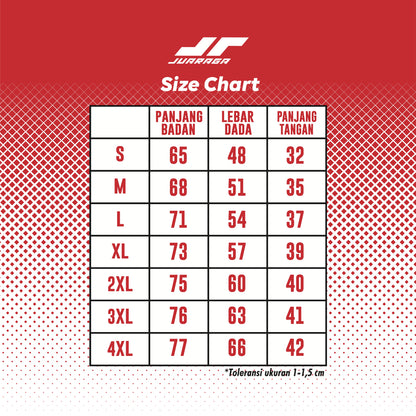 Juaraga Jersey Tim Nasional Padel Indonesia 2025 - Men
