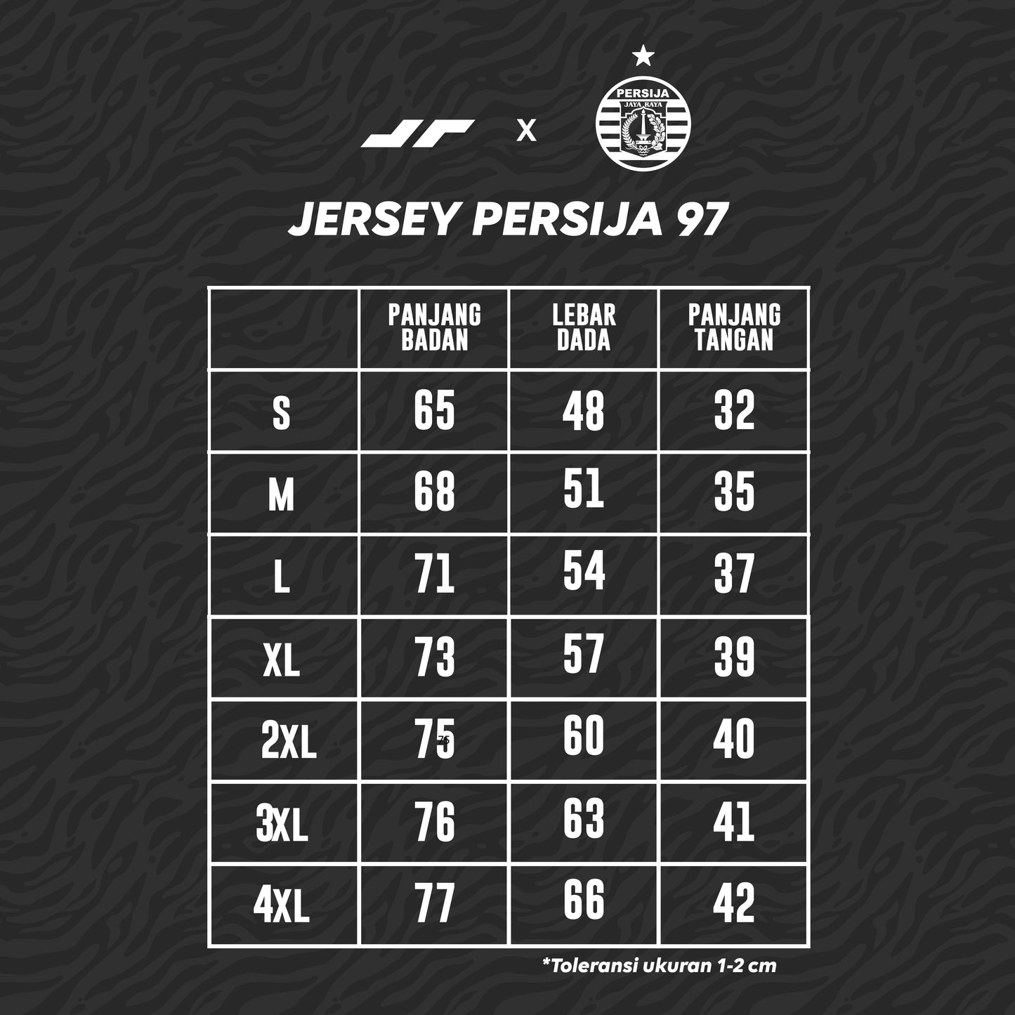 Official Merchandise - Juaraga Persija 97th Anniversary – Blackout Elite Jersey - Original