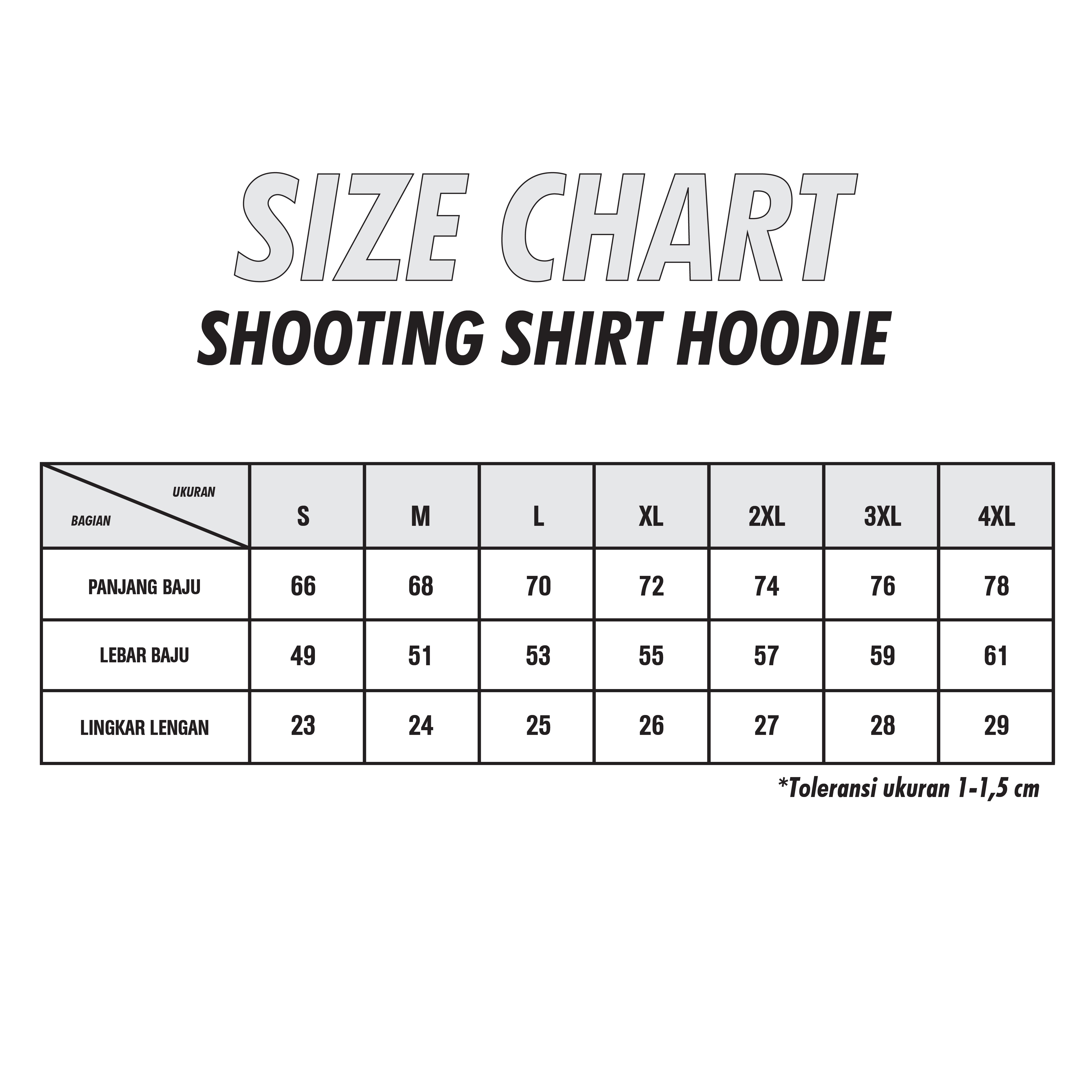 Shooting Shirt Hoodie Satria Muda 2023 Blue