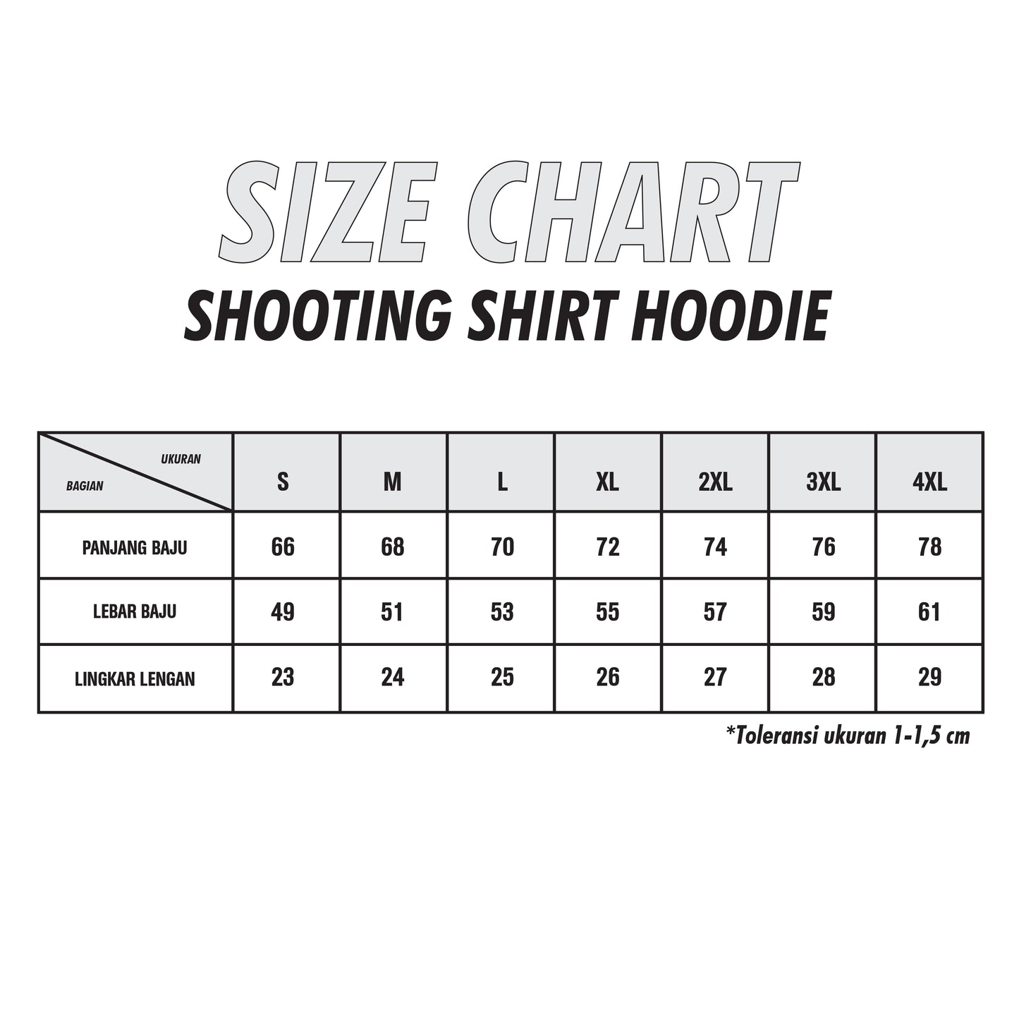 Juaraga Satria Muda Shooting Shirt Hoodie Basket 2023 - Biru