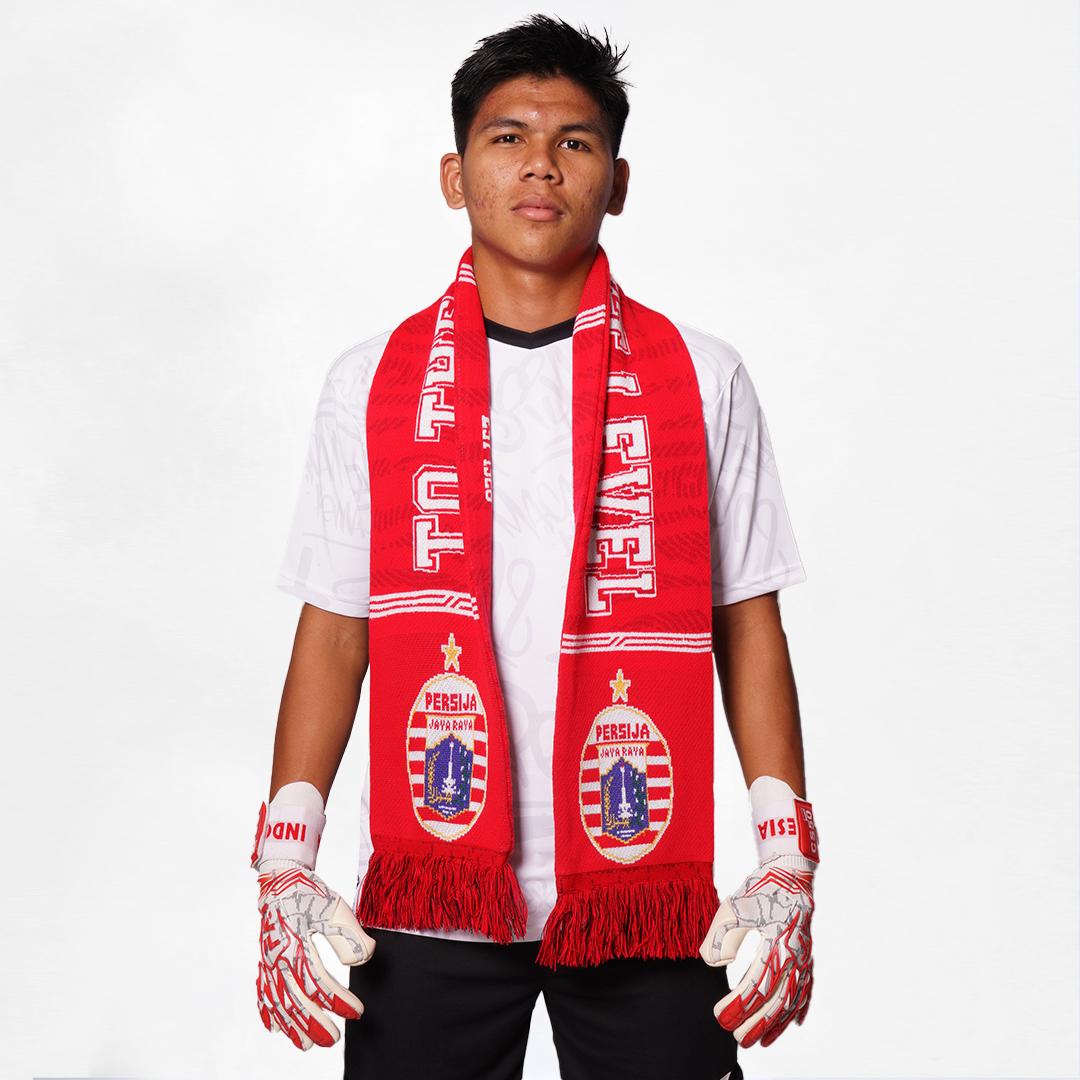 Juaraga Persija Scarves Rajut - To The Next Level - Merah