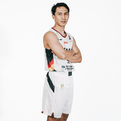 Juaraga Dewa United Jersey Basket - Match Away 2024 - Putih