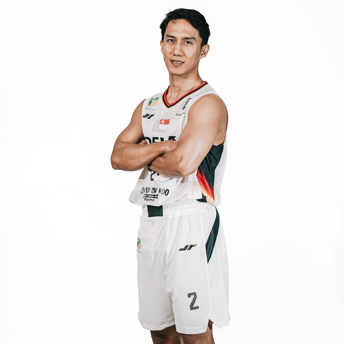 Juaraga Dewa United Jersey Basket - Match Away 2024 - Putih