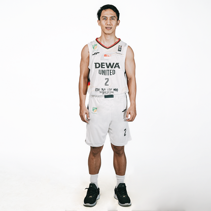 Juaraga Dewa United Jersey Basket - Match Away 2024 - Putih