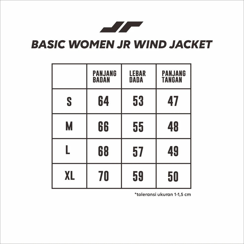 Juaraga Jaket Windbreaker - Wanita JR Wind