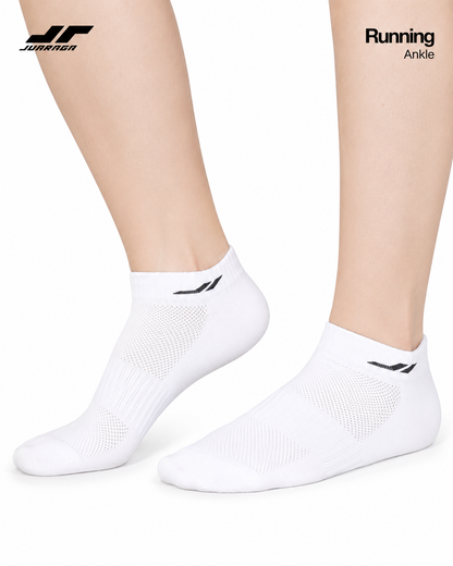 Juaraga Kaos Kaki - JR Ankle - Putih