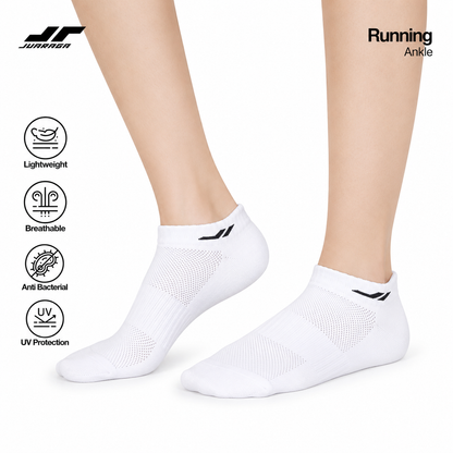 Juaraga Kaos Kaki - JR Ankle - Putih