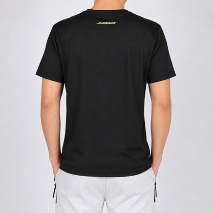 Juaraga Padel T Shirt Space Padel - Black