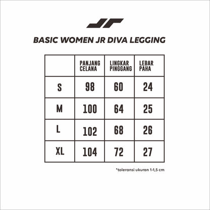 Juaraga Celana Bra / Legging - Wanita JR Diva - Hijau Olive