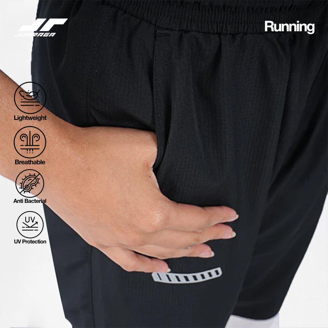 Juaraga Celana Jogger - Wanita JR Bloom  - Hitam