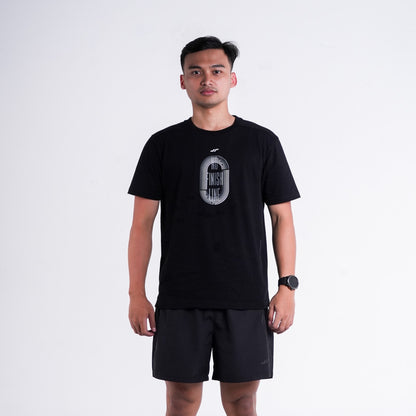 Juaraga T-Shirt Running Limiteless - Black
