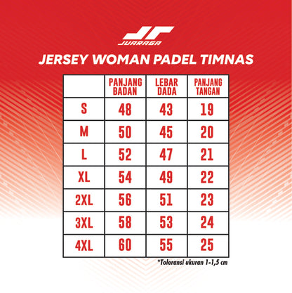 JERSEY TIMNAS PADEL WOMEN VOL 2