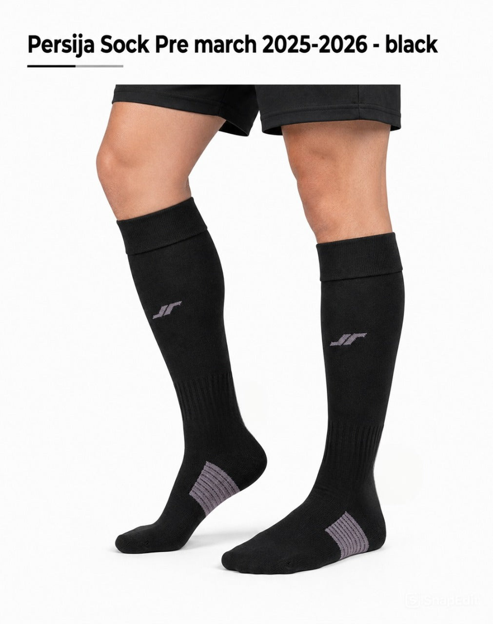 Juaraga Persija Sock Pre Match 2025-2026 - Black