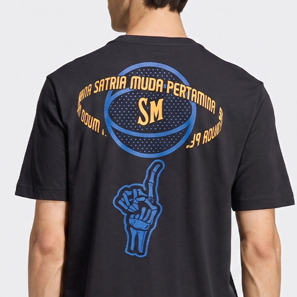 Juaraga Satria Muda T Shirt Spinball -  Black