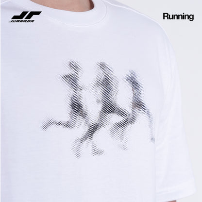 Juaraga T-Shirt Running Flow - Putih