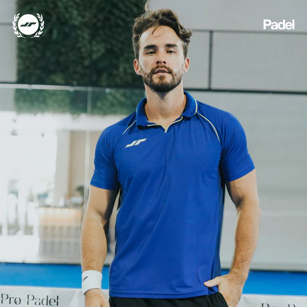 Juaraga Polo Shirt Jersey Padel Axis  - Blue