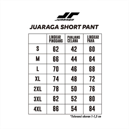 Juaraga JR Flexio Pants – Performance Padel Shorts | Celana Pendek Olahraga Lightweight Stretch - Putih Hijau / White Teal - Padel Collection 2026