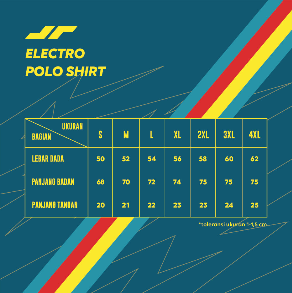 JUARAGA Jakarta Electric PLN Polo Shirt - Electro 2024 - Biru