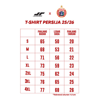 Juaraga Persija T-Shirt Tiger Black Special Edition