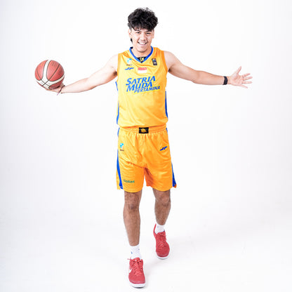 Juaraga Satria Muda Pertamina Jersey Basket - Match Alternate 2025 - Kuning