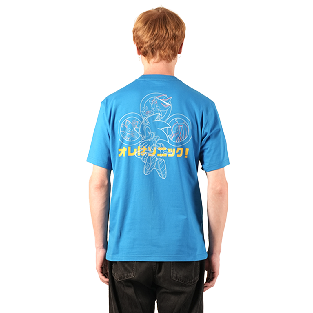 Juaraga Sonic T-Shirt Surge - Turquoise