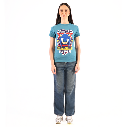 Juaraga Sonic T-Shirt Wanita - Force Peacock - Biru