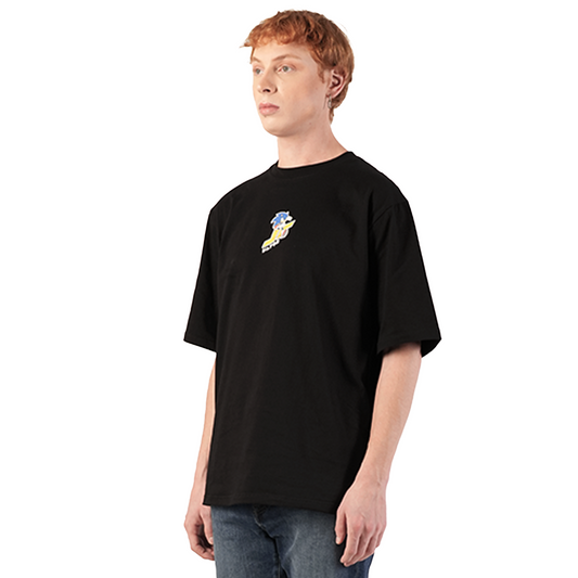 Juaraga Sonic T-Shirt Oversize - Top Speed - Hitam