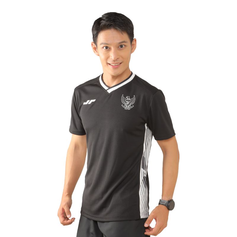 Juaraga Strike Jersey Bola Garuda - Hitam