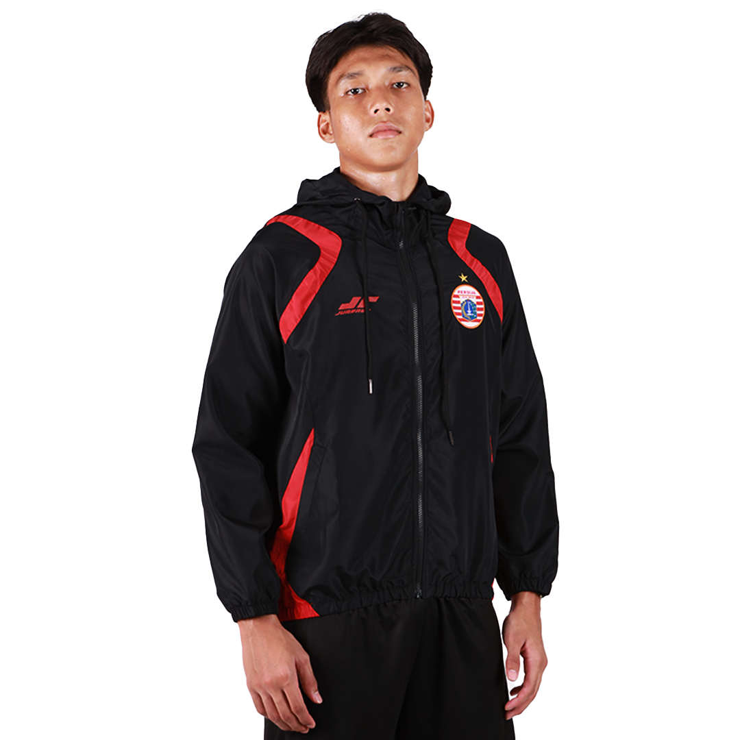 JUARAGA Persija Windbreaker 2025 - Hitam
