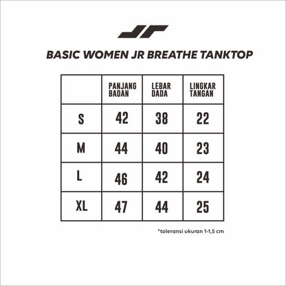 Juaraga Tank Top - Wanita JR Breathe - Abu