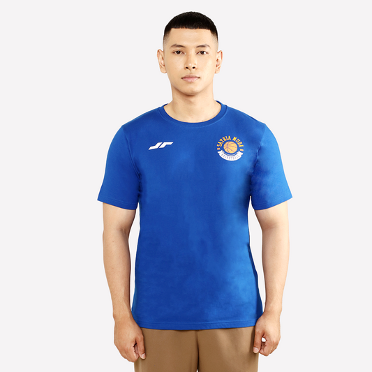 Juaraga Satria Muda T-Shirt - Net Hoops - Biru