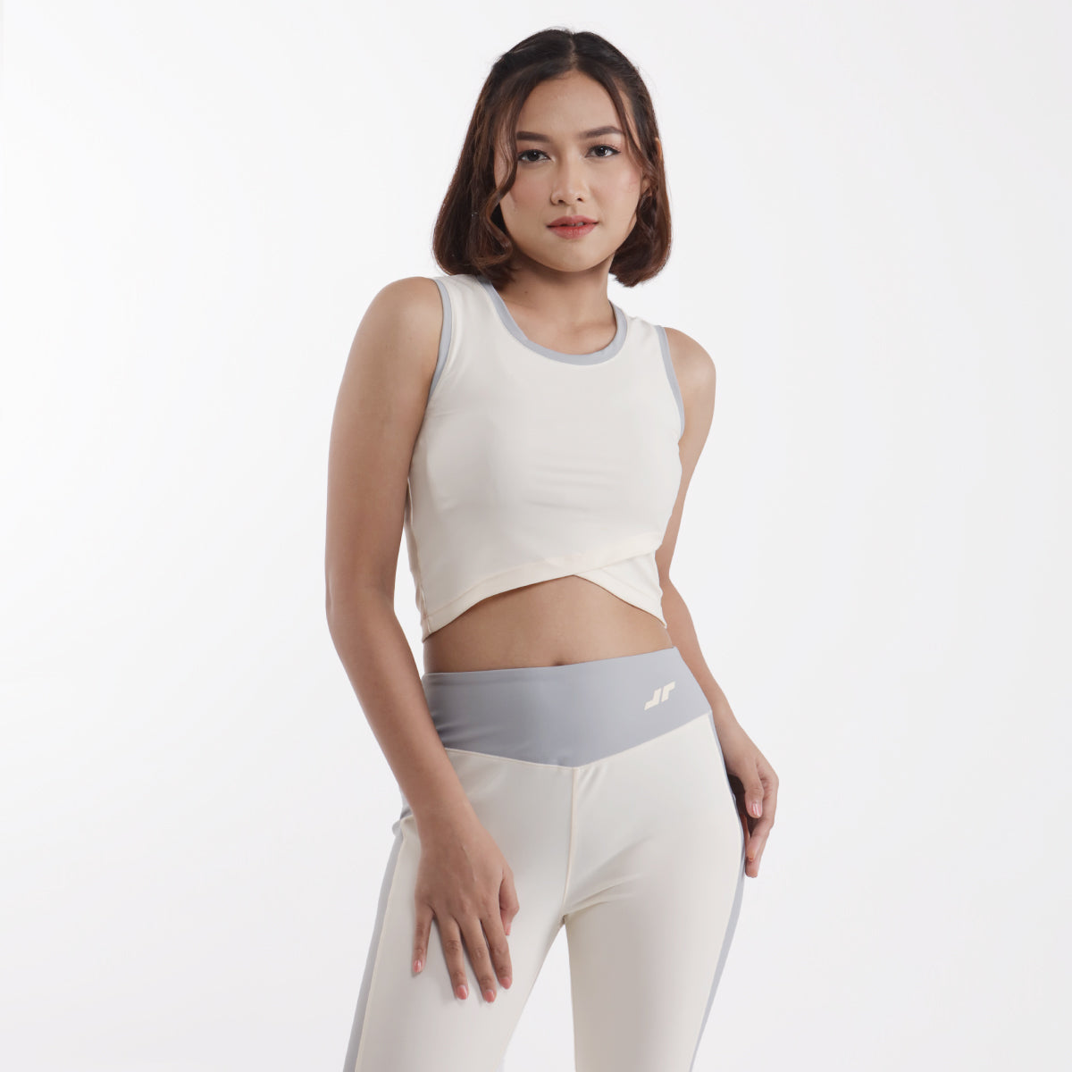 Juaraga Sport Bra - Wanita JR Cross - Putih Ivory